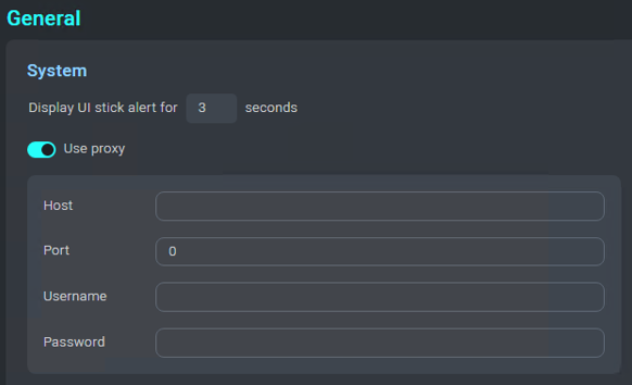 Internet Connection Settings