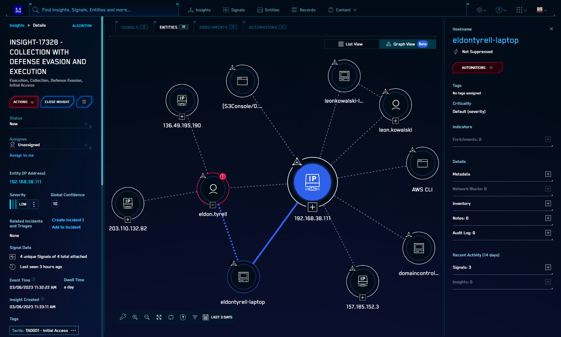 The Entity Relationship Graph UI