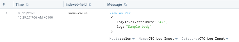 resource and record attributes in Sumo Logic